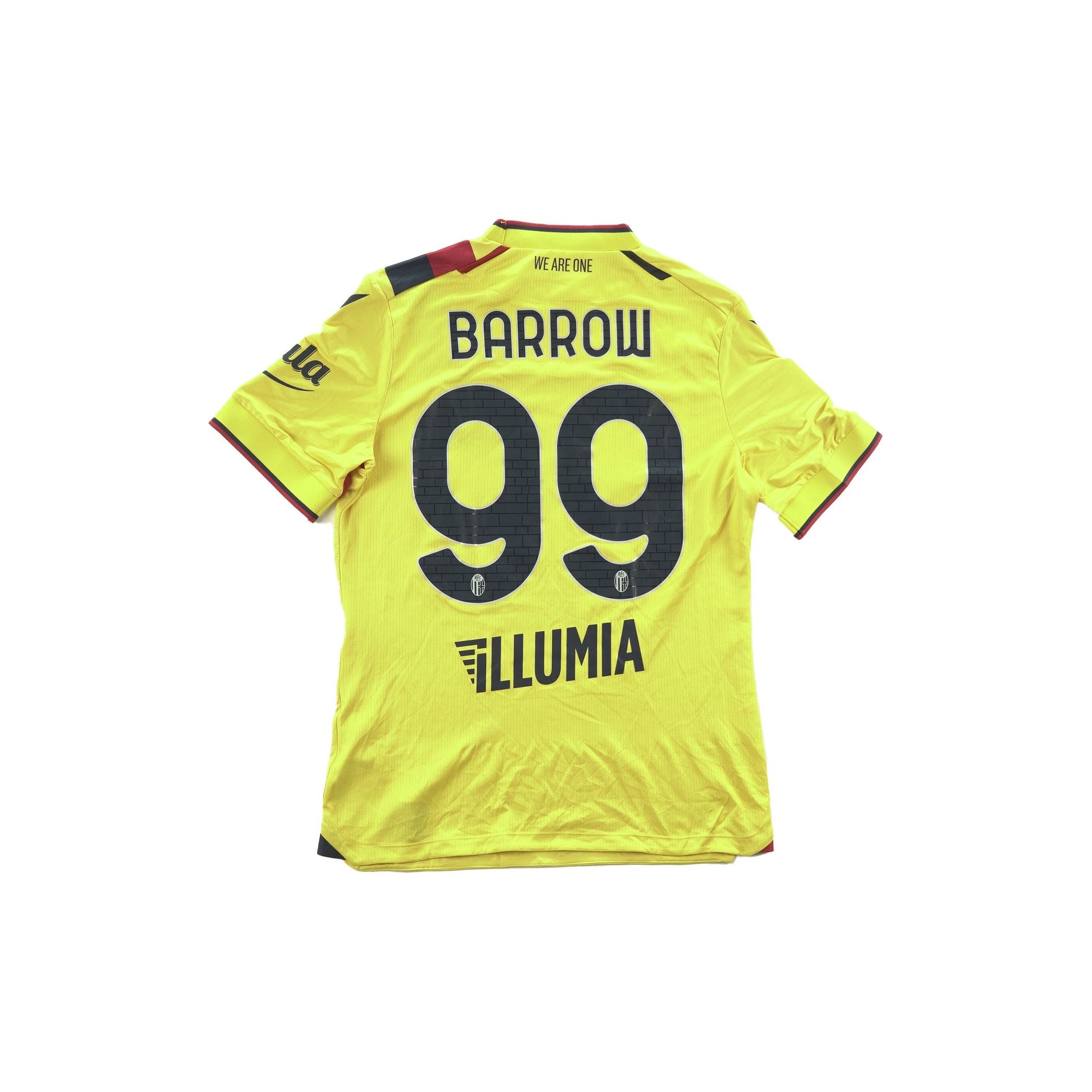 (Matchworn) Bologna 2021-2022 Barrow #99 3rd Kit Parche Moro