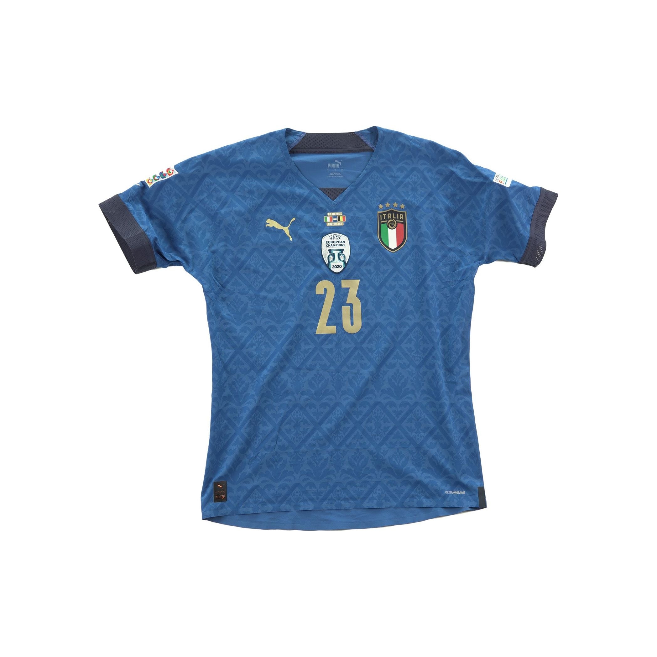 (Matchworn) Italia 2019 Bastoni #23