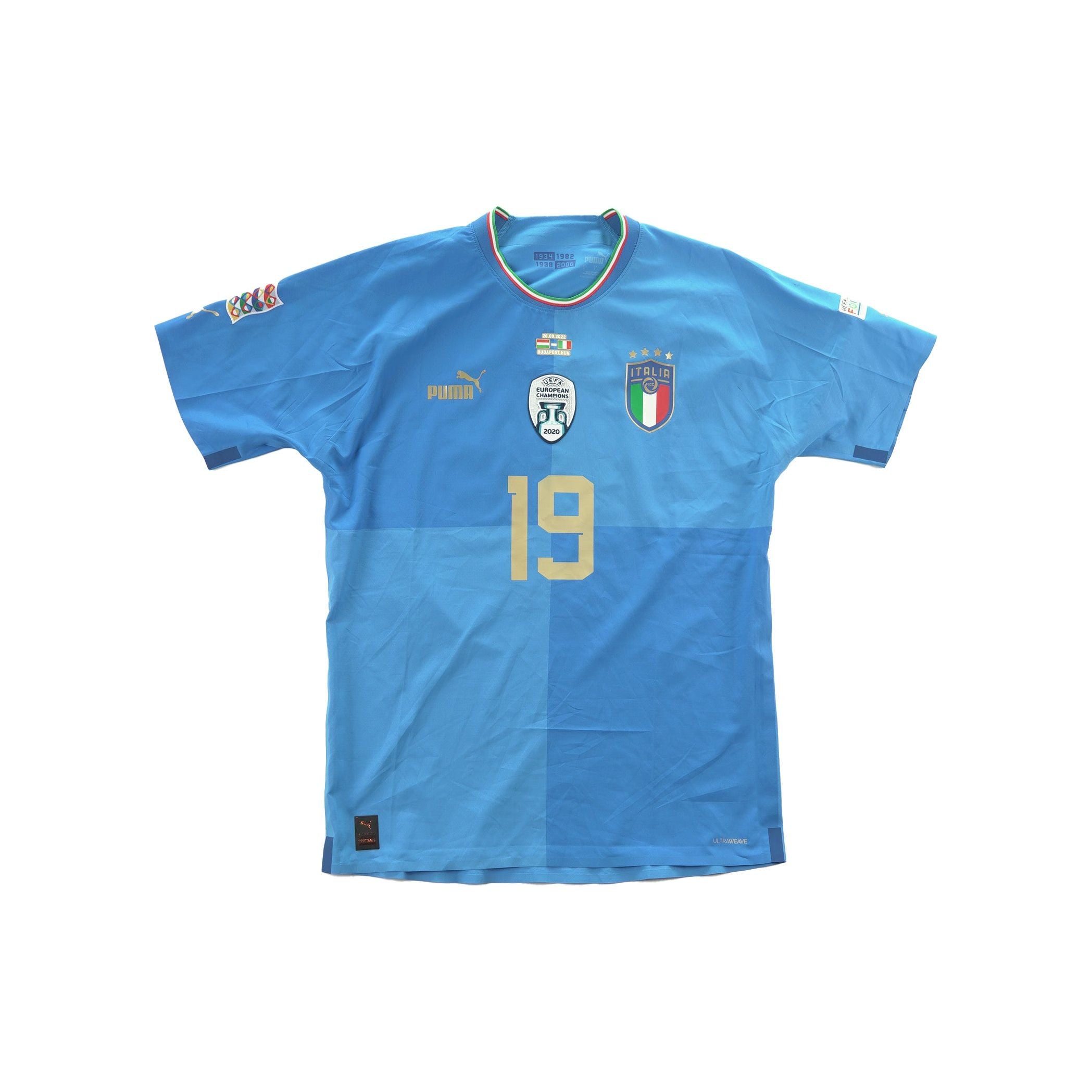 (Matchworn) Italia 2022 Local Bonucci #19