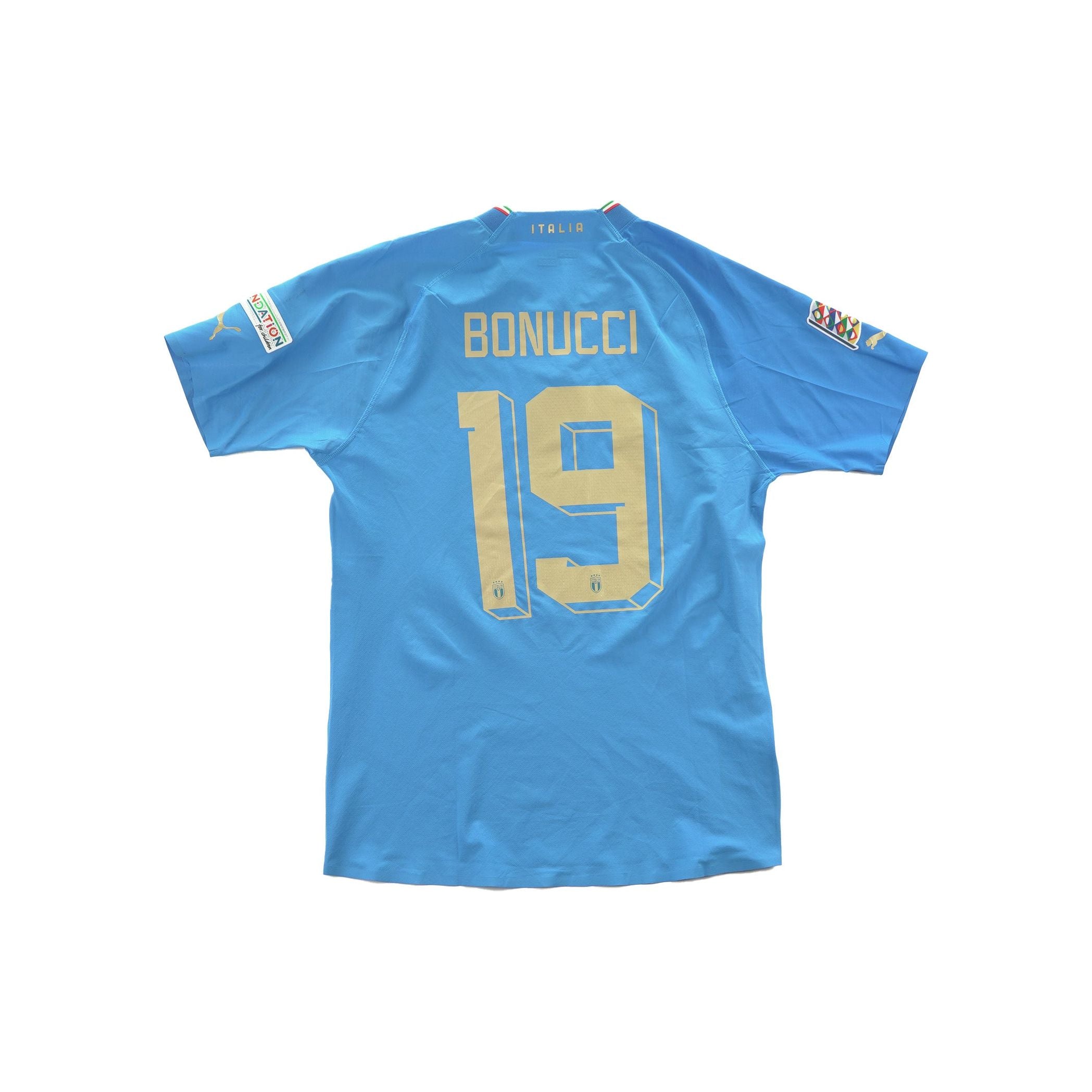 (Matchworn) Italia 2022 Local Bonucci #19