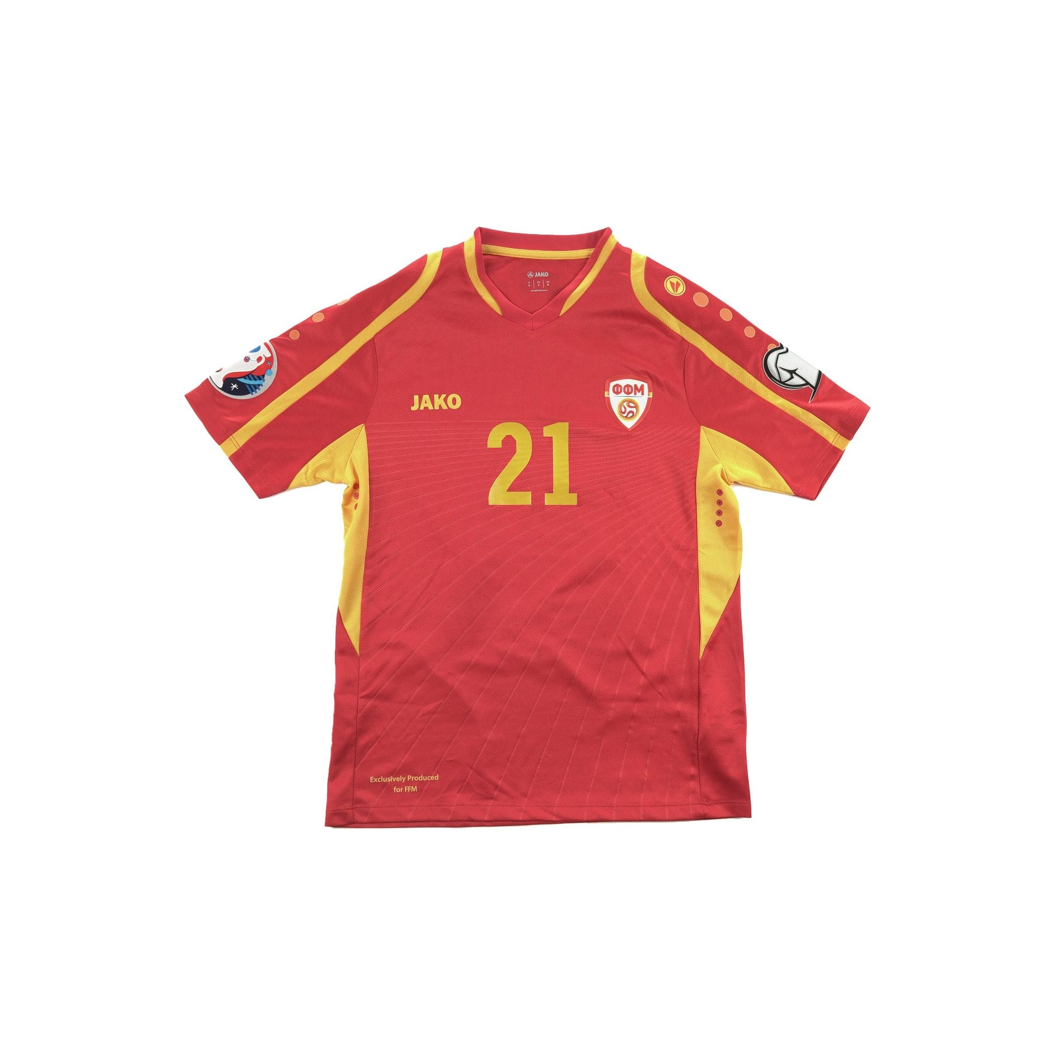 (Matchworn) Macedonia 2015 Local Ivanovski #21