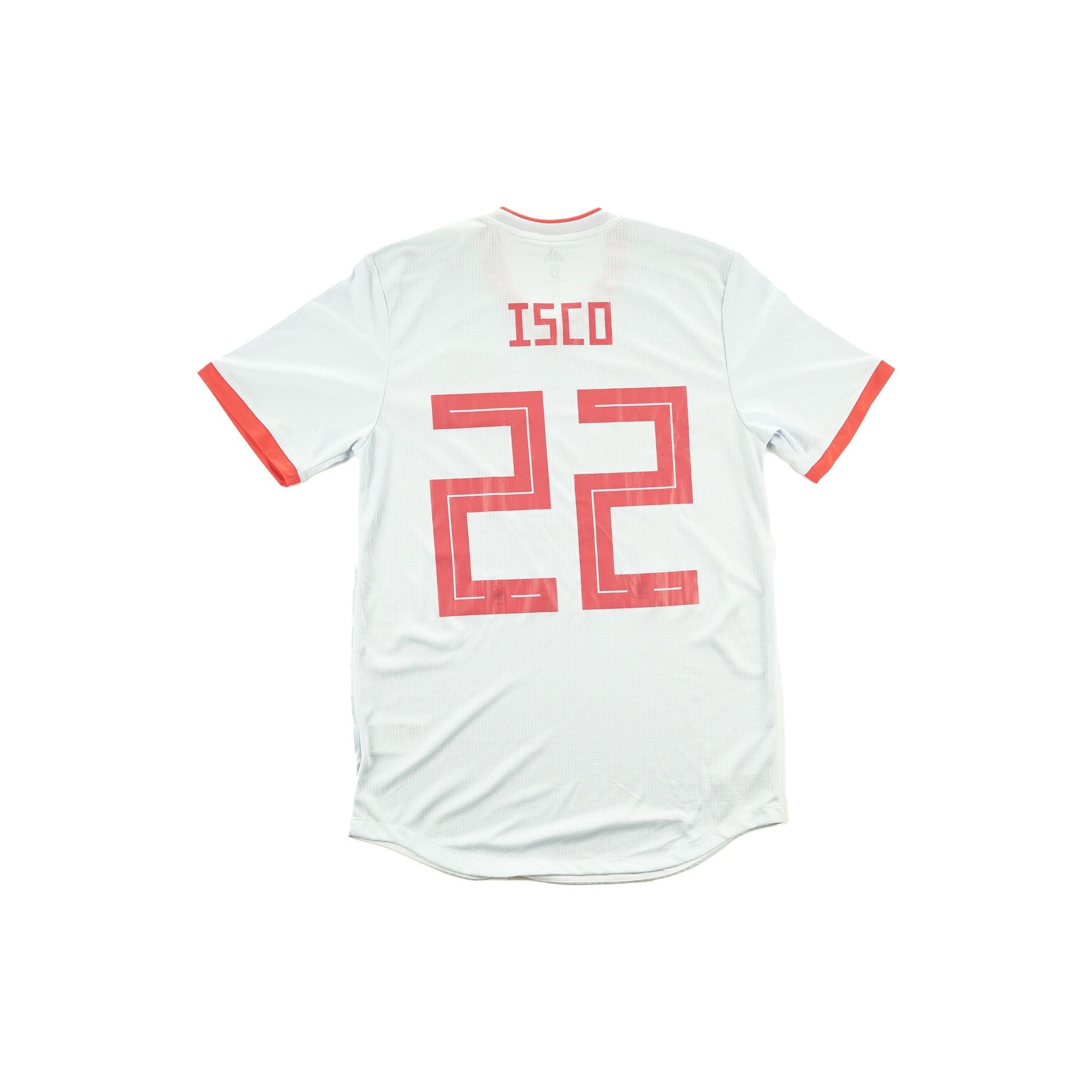 (Matchworn) España 2018 Visitante Isco #22