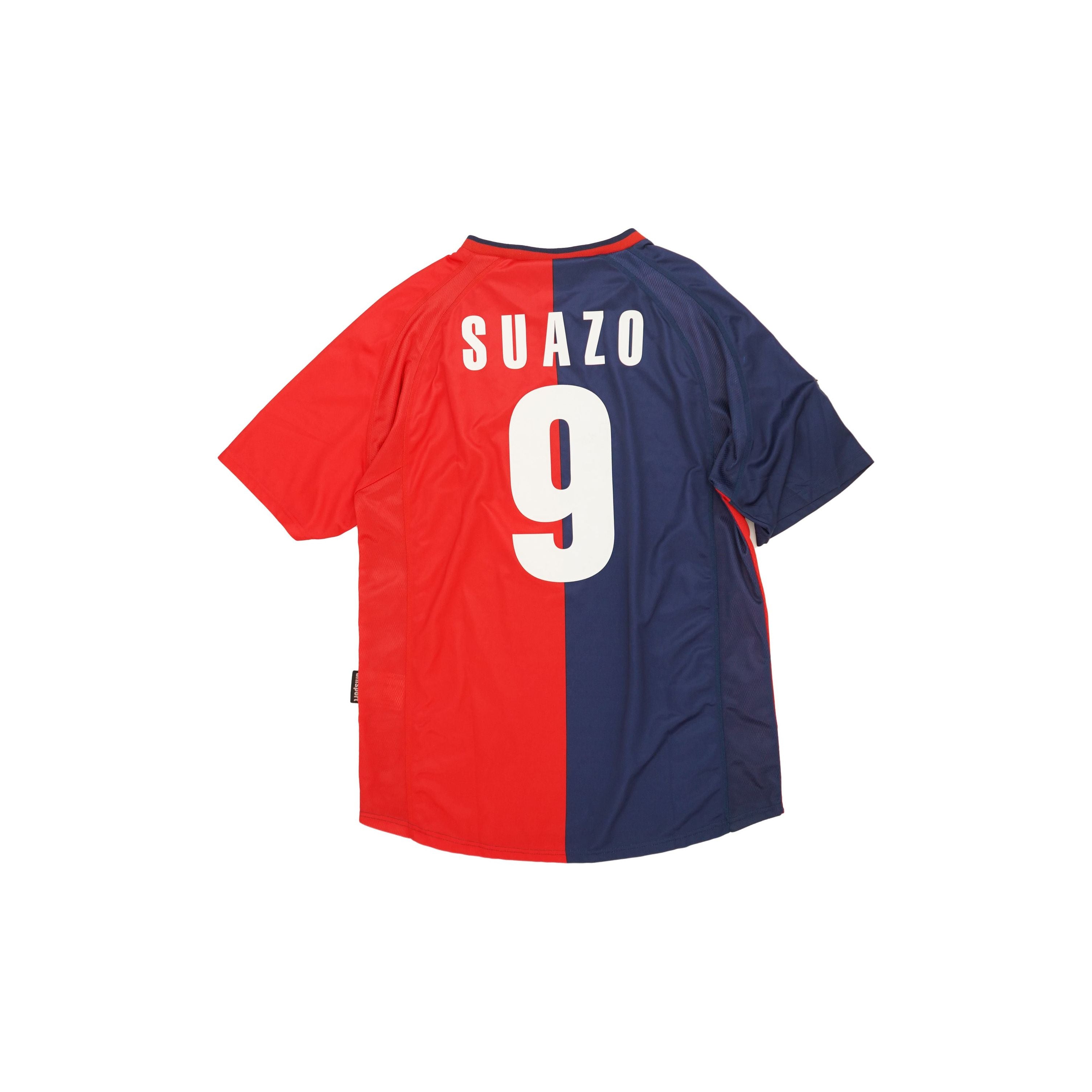 (Matchworn) Cagliari Calcio 2001-2002 David Suazo #9 