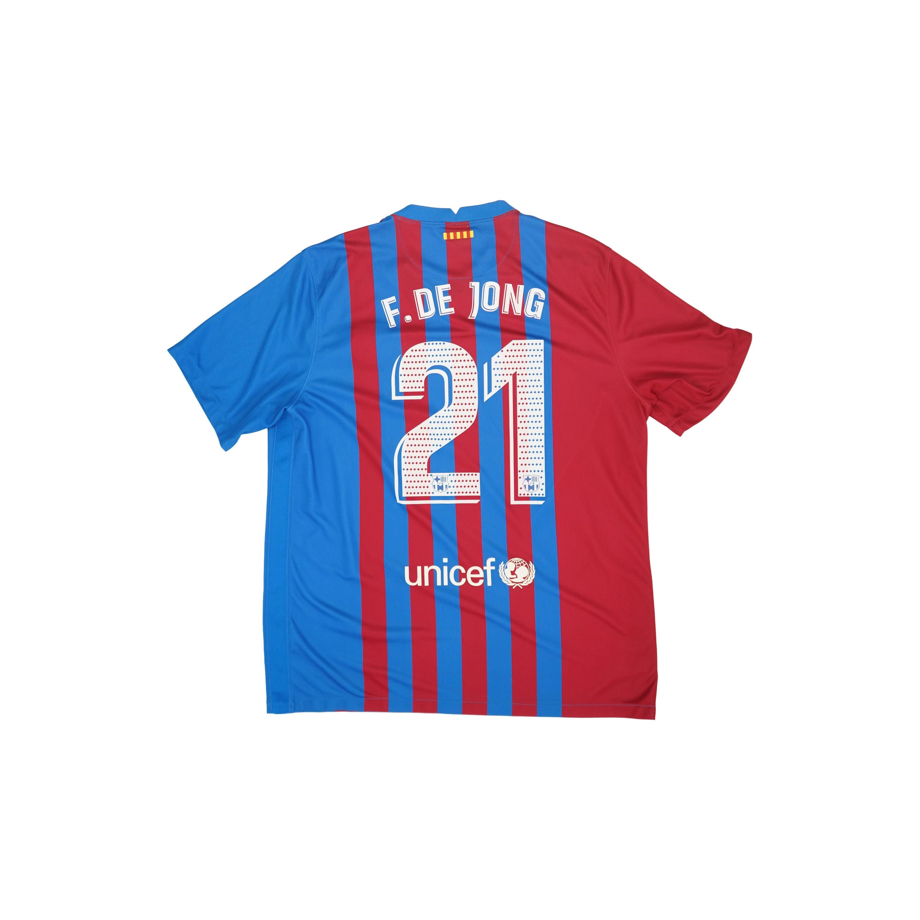 Barcelona Local 2021-2022 F. De Jong #21