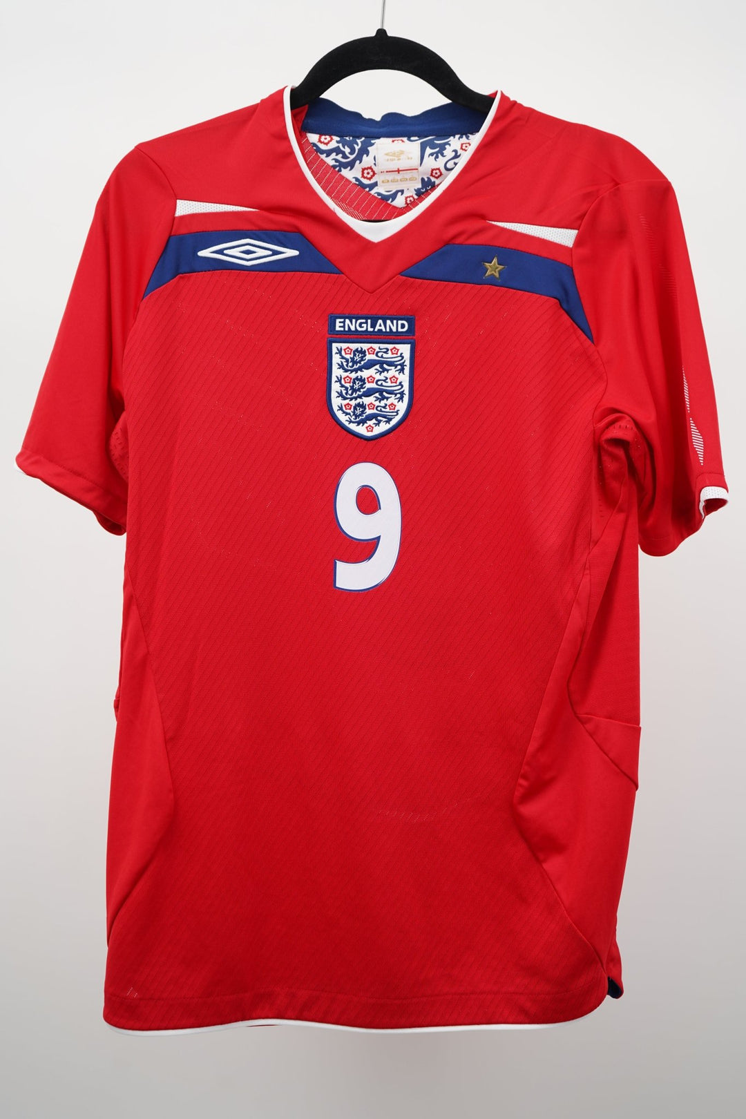 Inglaterra Visitante 2008 9 Rooney - M (9/10) - The Football Room Mty