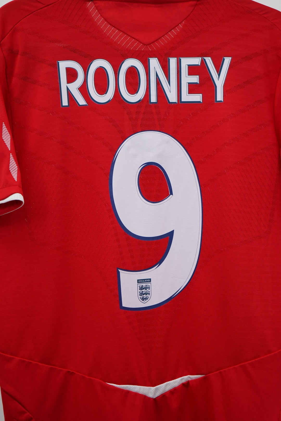 Inglaterra Visitante 2008 9 Rooney - M (9/10) - The Football Room Mty